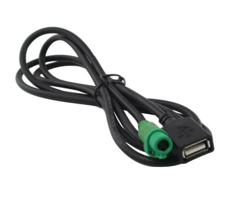 Heavy Duty Custom Wire Harness Male To Male Aux 3.5mm To 6.35mm Jack Audio Cable