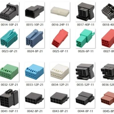 PVC Insulation Cable Wire Harnesses 2-50 Pins Customizable Wire Connectors