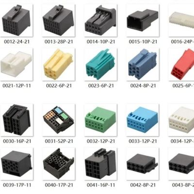 PVC Insulation Cable Wire Harnesses 2-50 Pins Customizable Wire Connectors