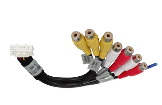 Customized Cable Assembly 20pin Male and Female Connector Wire Harness for Mitsubishi