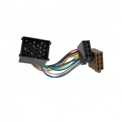 Copper Wire Car Radio Plug Adapter PFA Insulation For BMW RoHS Certificate