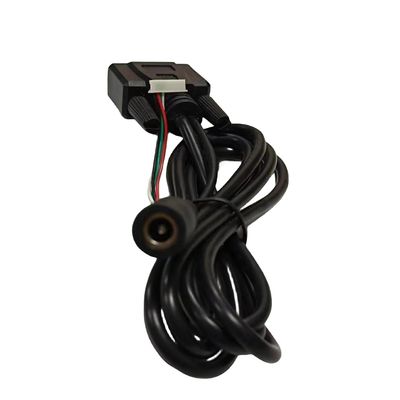 Custom Dub-9 Pin Wire Harness With 4 Pin Printer Connector And AC Power Connector