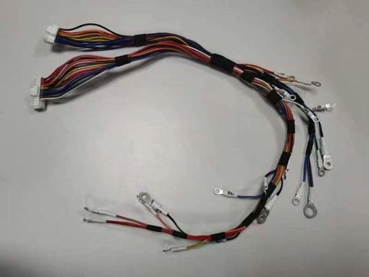 White Black UL Certified Custom Wire Harness with 22AWG Temperature Range -20ºC-85ºC 300V