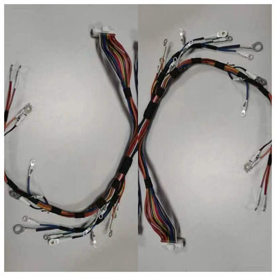Industrial Robot Wiring Harness with 105ºC Temperature Range and Brass Cuzn Shell Material