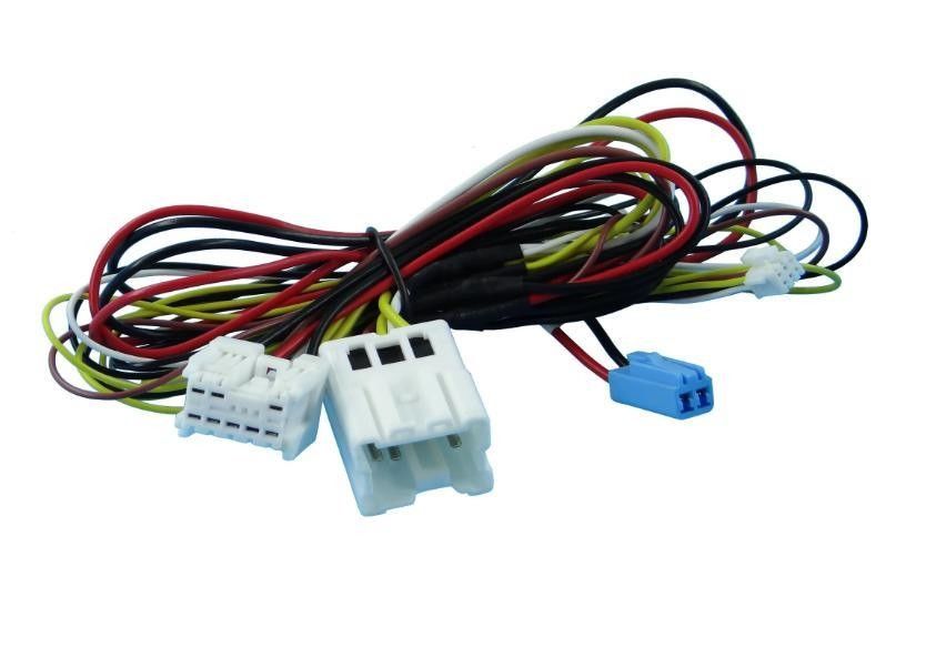 4 Cores Truck Wiring Harness PVC Insulation PU Polyurethanes Jacket Spiral Cable