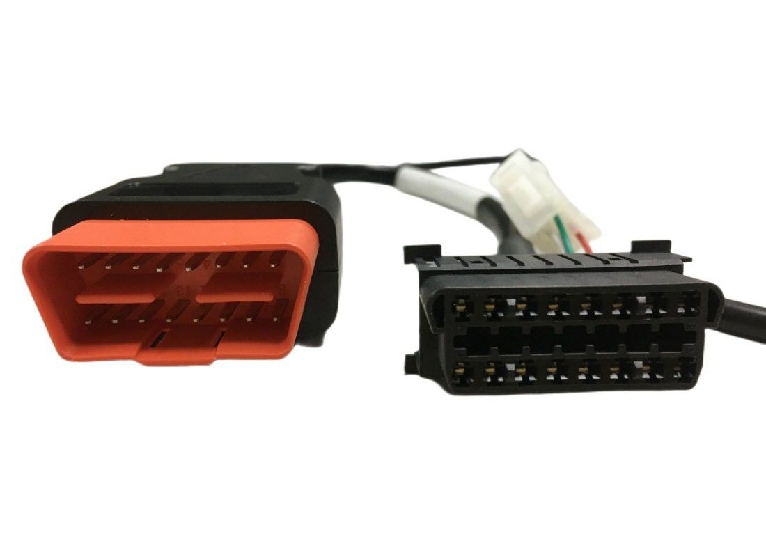                  Customize Wiring Harness Car Maintenance 2 Male to 1 Female BMW 16 Pin OBD Cable             