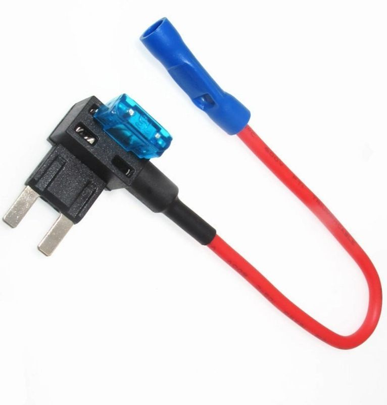 Automotive Custom Wire Harness Mini Blade Fuse Add-A-Circuit Fuse Tap Adapter 12V