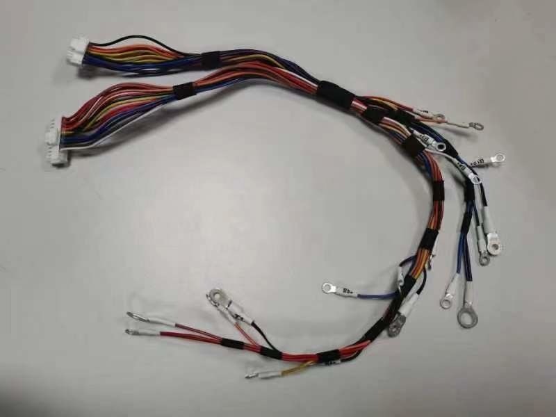 White Black UL Certified Custom Wire Harness with 22AWG Temperature Range -20ºC-85ºC 300V